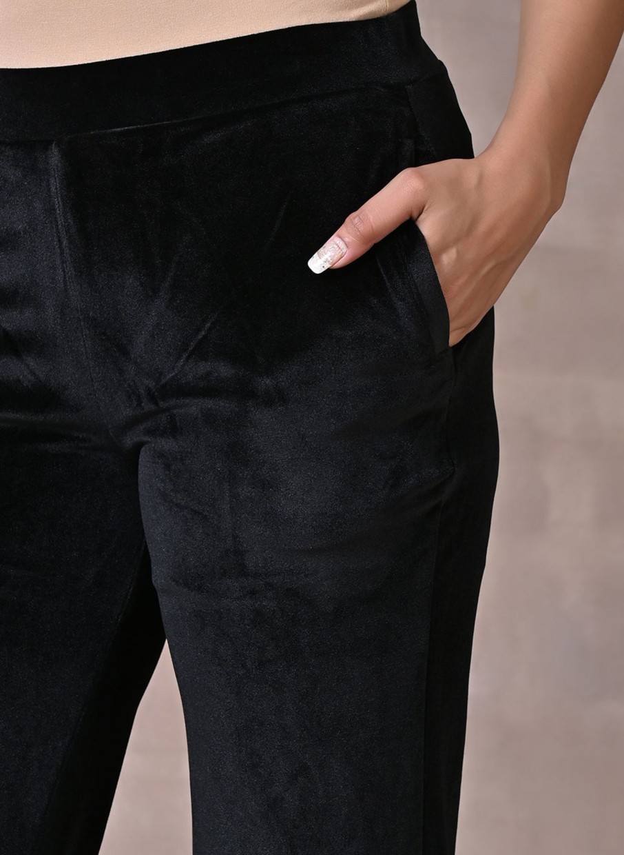 Antonelli elasticated-waist Velvet Trousers - Farfetch